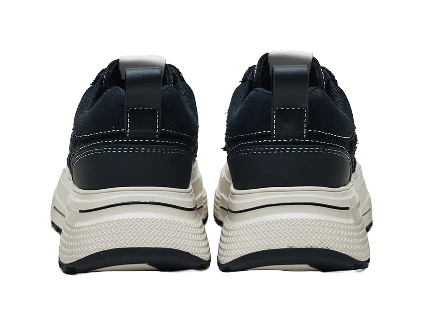 SHOOT BRAND Reprise Slip Resistant Abrasion Resistant Low top Canvas Shoes Unisex Black  VJSNEAKER