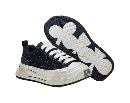 SHOOT BRAND Reprise Slip Resistant Abrasion Resistant Low top Canvas Shoes Unisex Black  VJSNEAKER