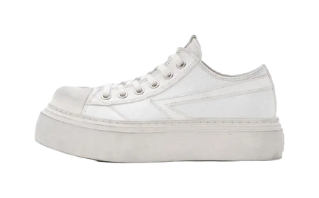 SMFK Low Top Canvas Shoes Women's Snow Mountain White  VJSNEAKER