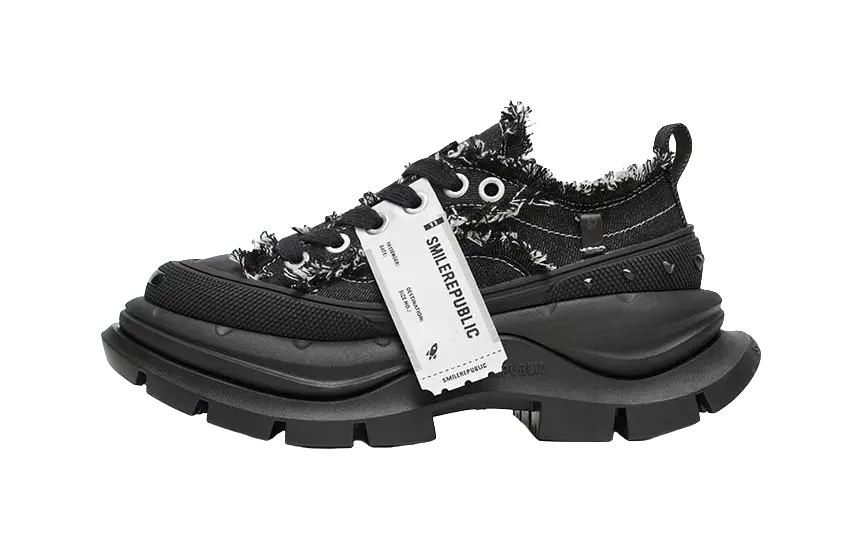 SMILEREPUBLIC Anti Slip And Wear Resistant Height Increasing Low Top Chunky Sneakers Unisex  VJSNEAKER