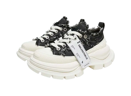 SMILEREPUBLIC Anti Slip And Wear Resistant Height Increasing Low Top Chunky Sneakers Unisex  VJSNEAKER