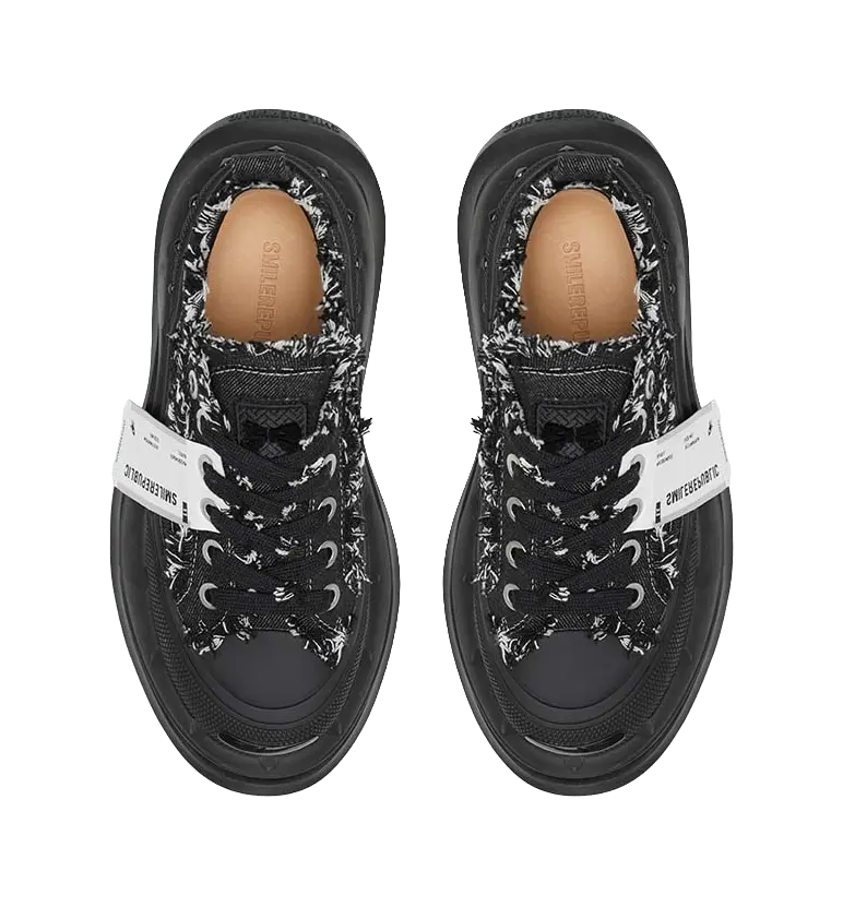 SMILEREPUBLIC Anti Slip And Wear Resistant Height Increasing Low Top Chunky Sneakers Unisex  VJSNEAKER