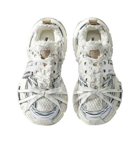 SMILEREPUBLIC Cushioning, Breathable, Coverage, Height Increasing Low top Chunky Sneakers Unisex  VJSNEAKER