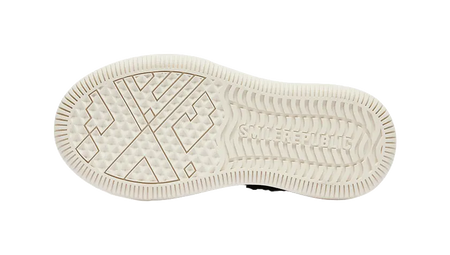 SMILEREPUBLIC Open Laugh Series - Classic Black Low-Top Canvas Shoes with Replaceable Logo Unisex  VJSNEAKER