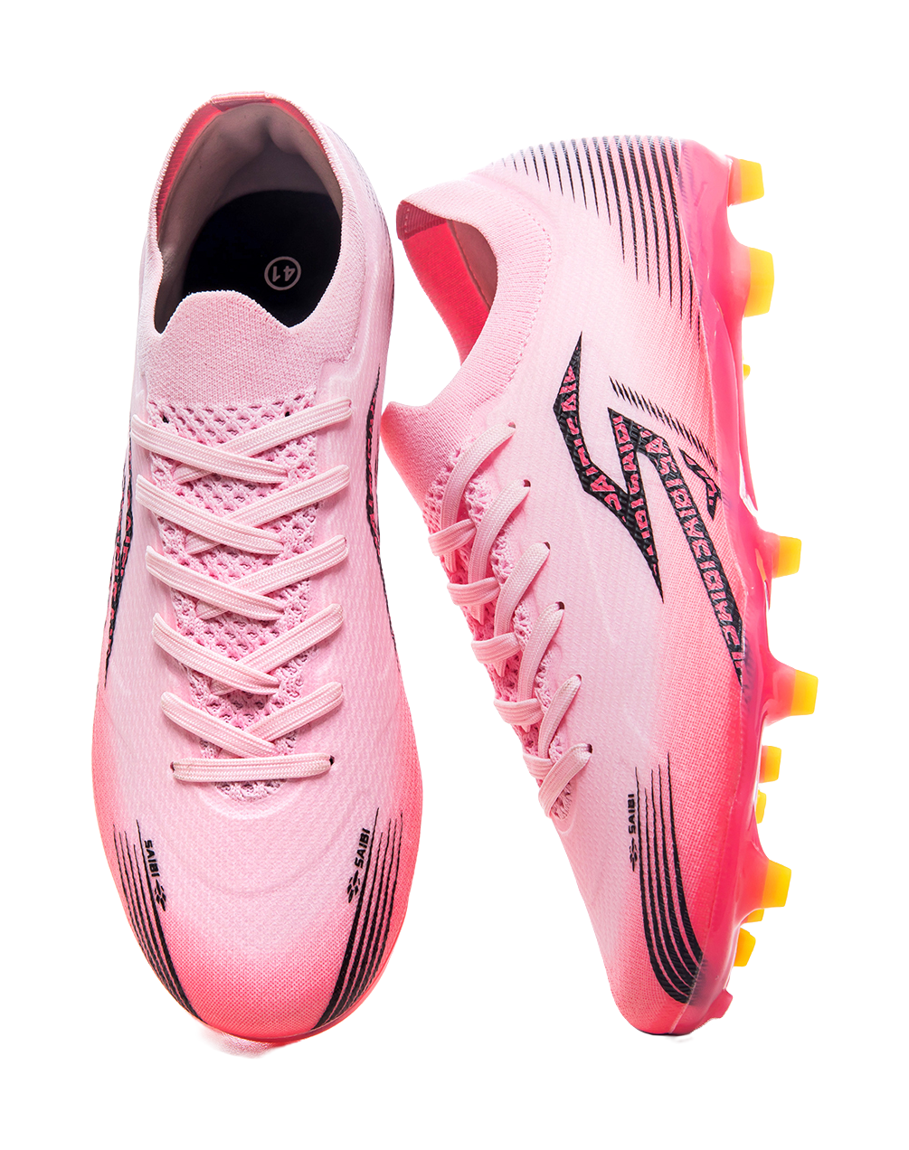 Saibi AG Soccer Cleats - Rubber Short Studs with Cushioning, Slip & Impact Resistant Unisex 