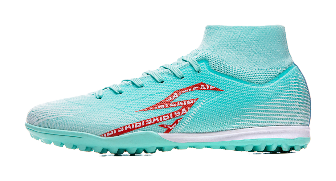 Saibi Soccer Shoes Unisex High top White 