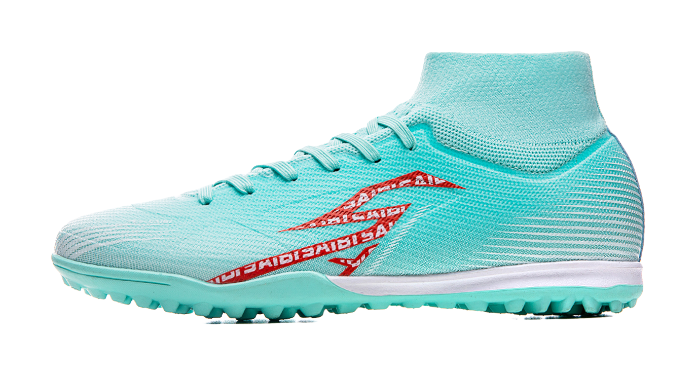 Saibi Soccer Shoes Unisex High top White 