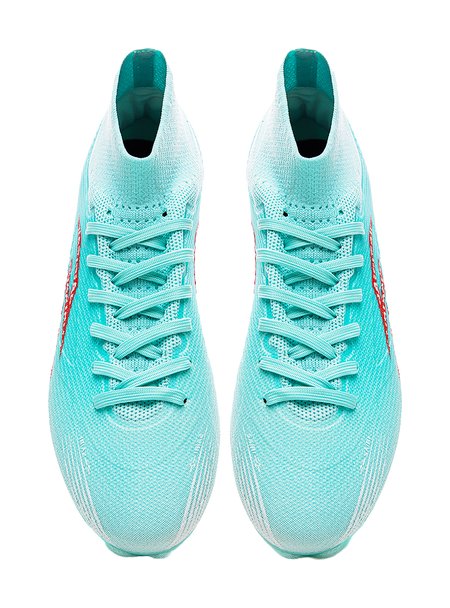 Saibi Soccer Shoes Unisex High top White 