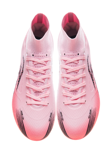 Saibi Soccer Shoes Unisex High top White 