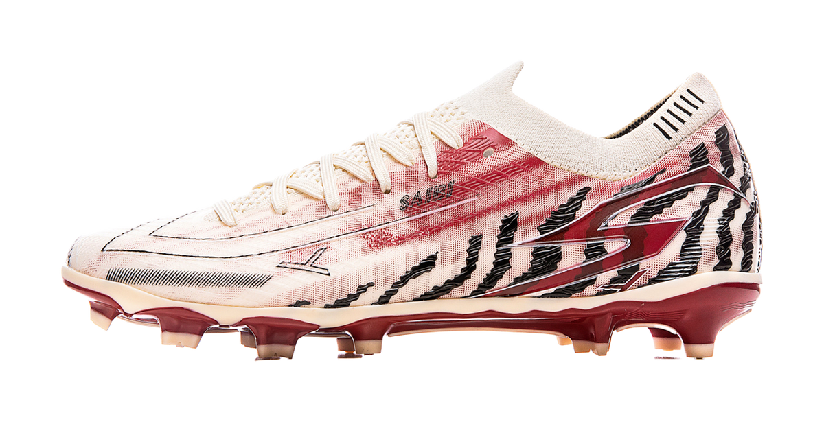 Saibi Soccer Shoes Unisex Low top Beige White Red/Pink/Moon Blue Orange 