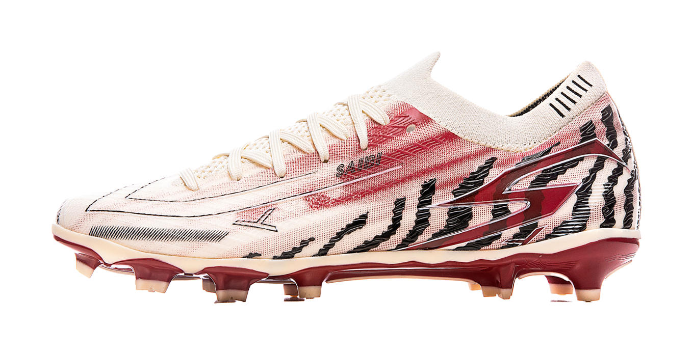 Saibi Soccer Shoes Unisex Low top Beige White Red/Pink/Moon Blue Orange 