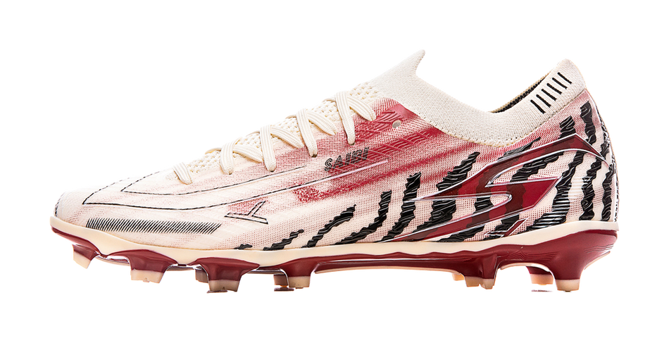 Saibi Soccer Shoes Unisex Low top Beige White Red/Pink/Moon Blue Orange 