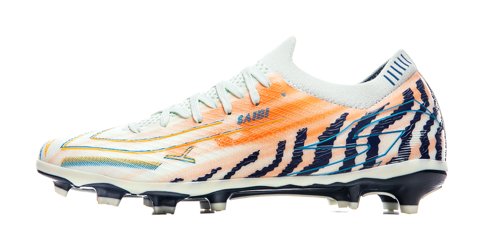 Saibi Soccer Shoes Unisex Low top Beige White Red/Pink/Moon Blue Orange 