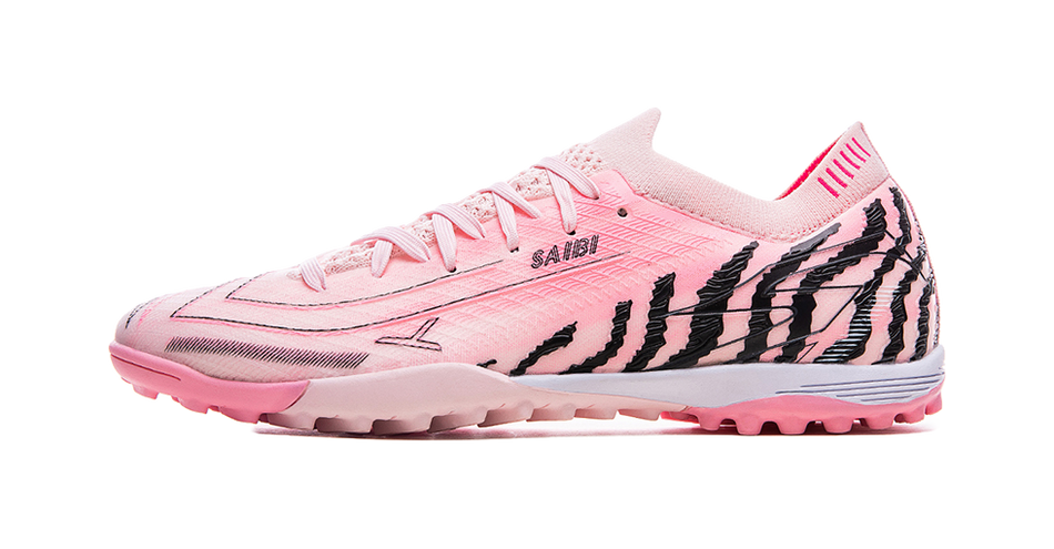 Saibi Soccer Shoes Unisex Low top Beige White Red/Pink/Moon Blue Orange 