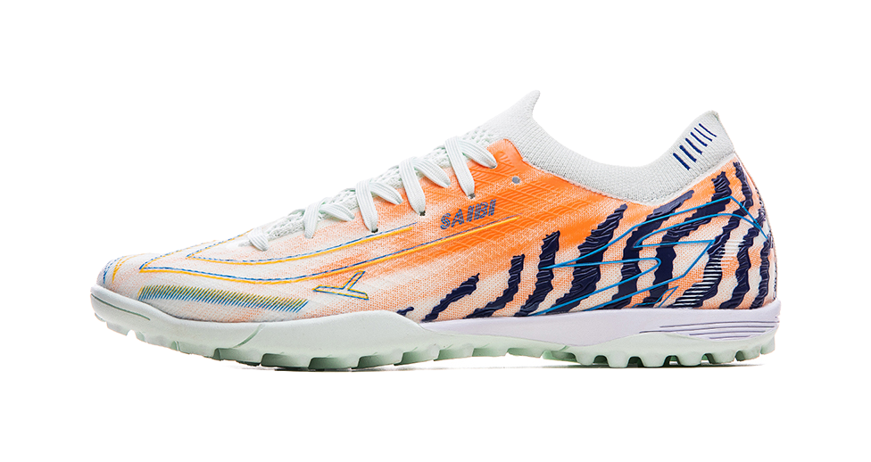 Saibi Soccer Shoes Unisex Low top Beige White Red/Pink/Moon Blue Orange 