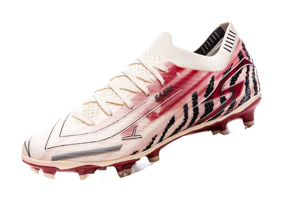 Saibi Soccer Shoes Unisex Low top Beige White Red/Pink/Moon Blue Orange 