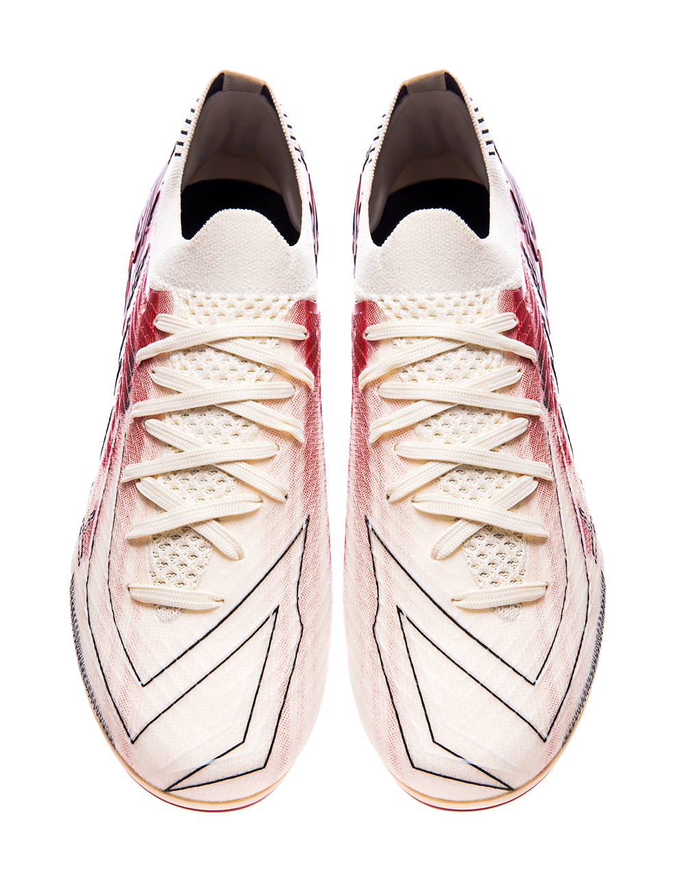 Saibi Soccer Shoes Unisex Low top Beige White Red/Pink/Moon Blue Orange 