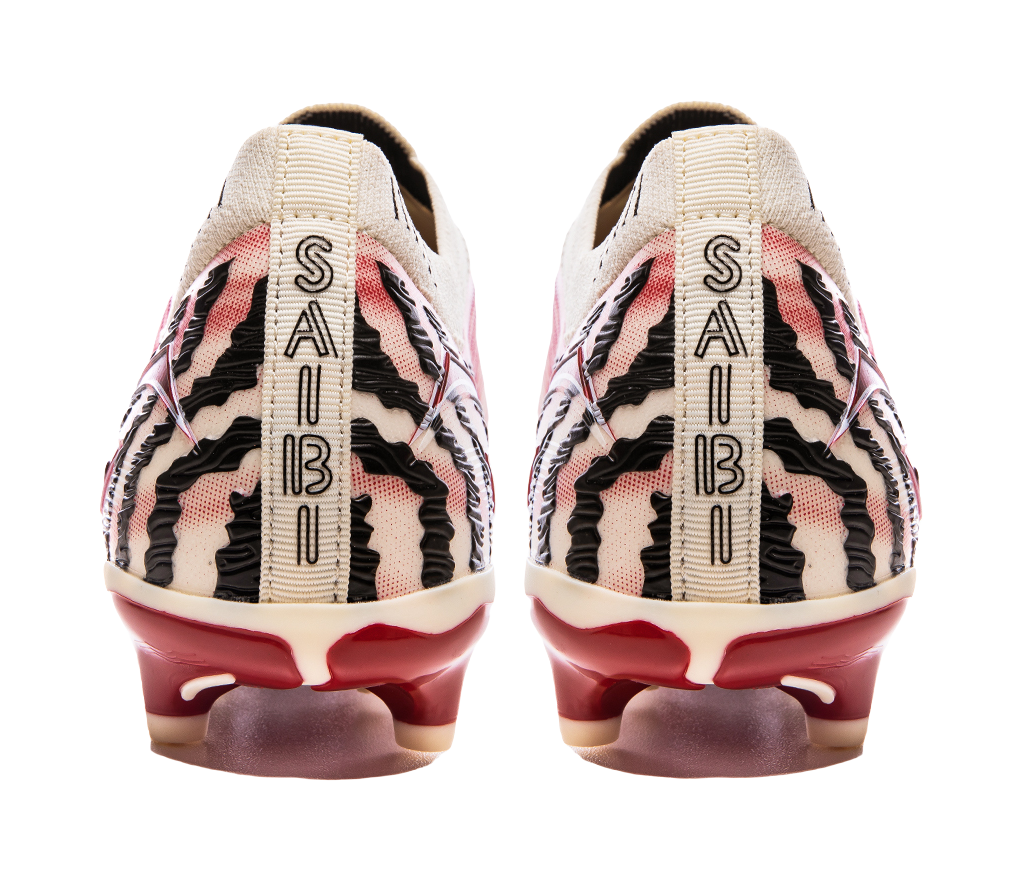 Saibi Soccer Shoes Unisex Low top Beige White Red/Pink/Moon Blue Orange 