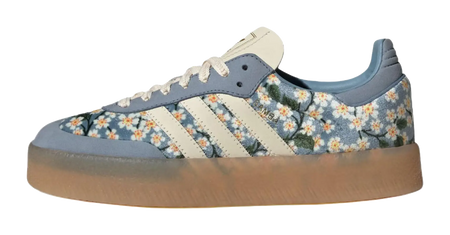 Sambae Liberty London x Sambae Wmns Adidas Originals Blue Cream White Womens  vjsneaker.com