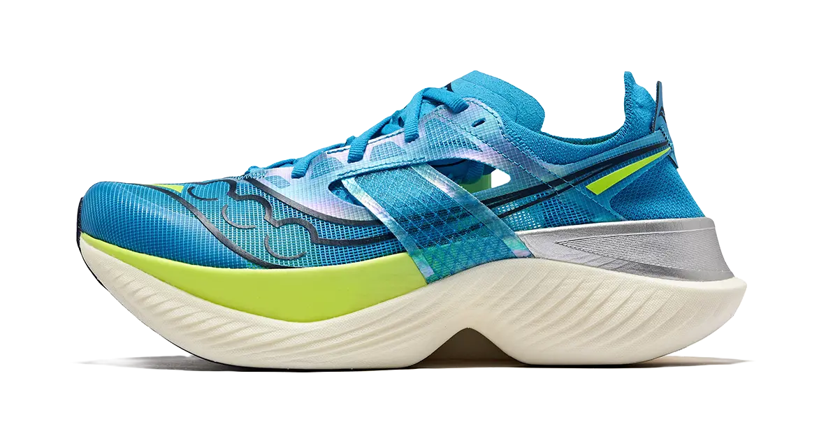 Saucony Endorphin Elite Viziblue Citron  vjsneaker.com