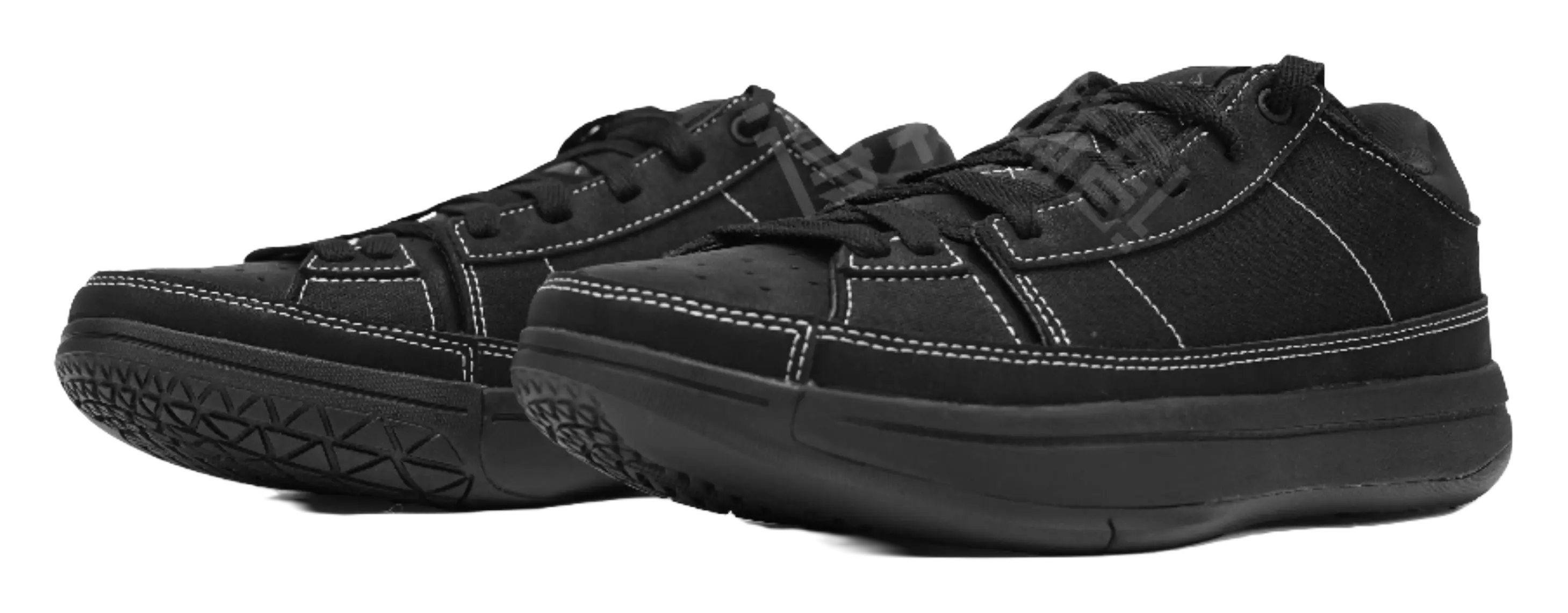 Serious Player Only SPO Easy 1 All Black - Black Basketball Shoes for Unisex 