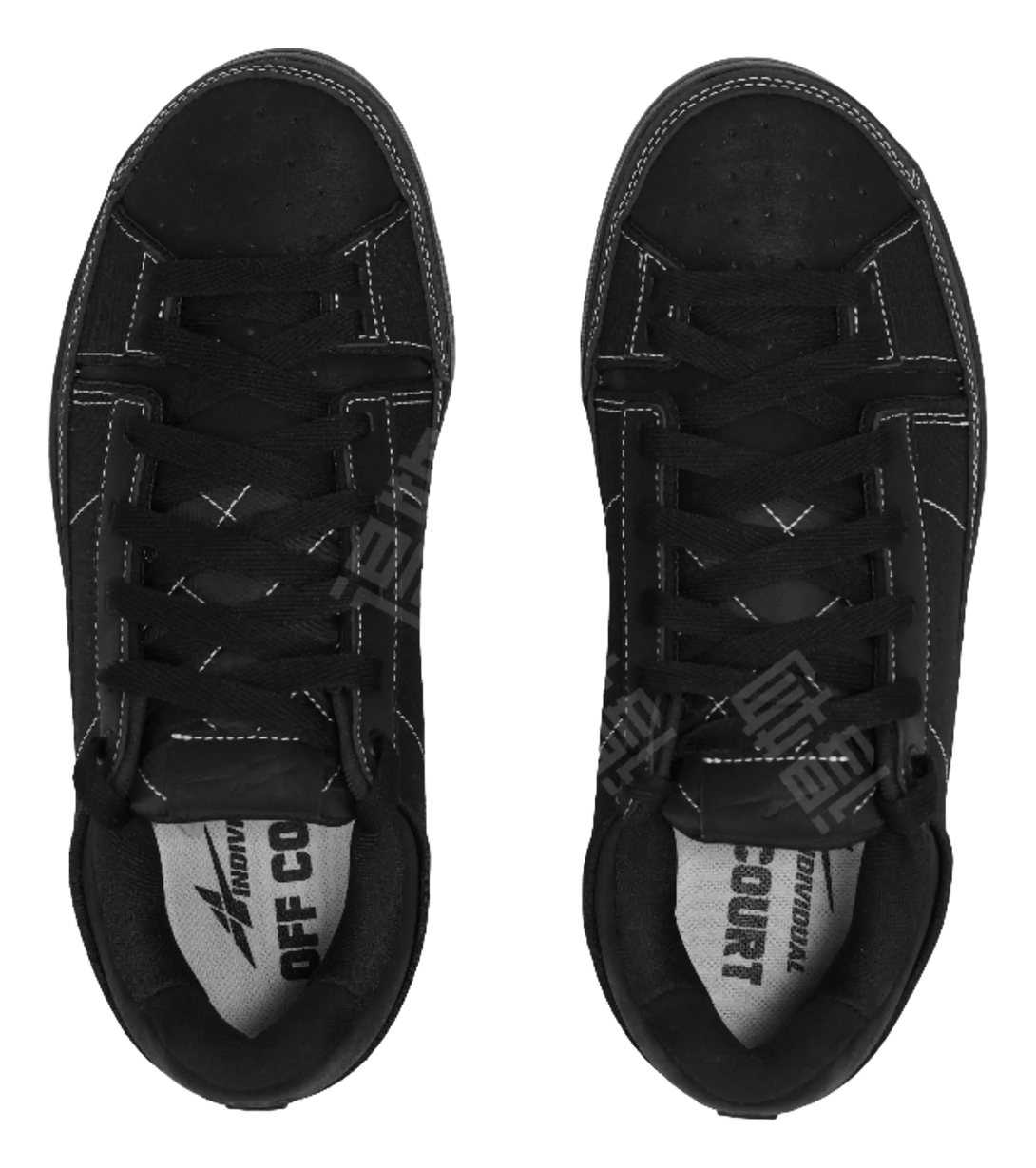Serious Player Only SPO Easy 1 All Black - Black Basketball Shoes for Unisex 