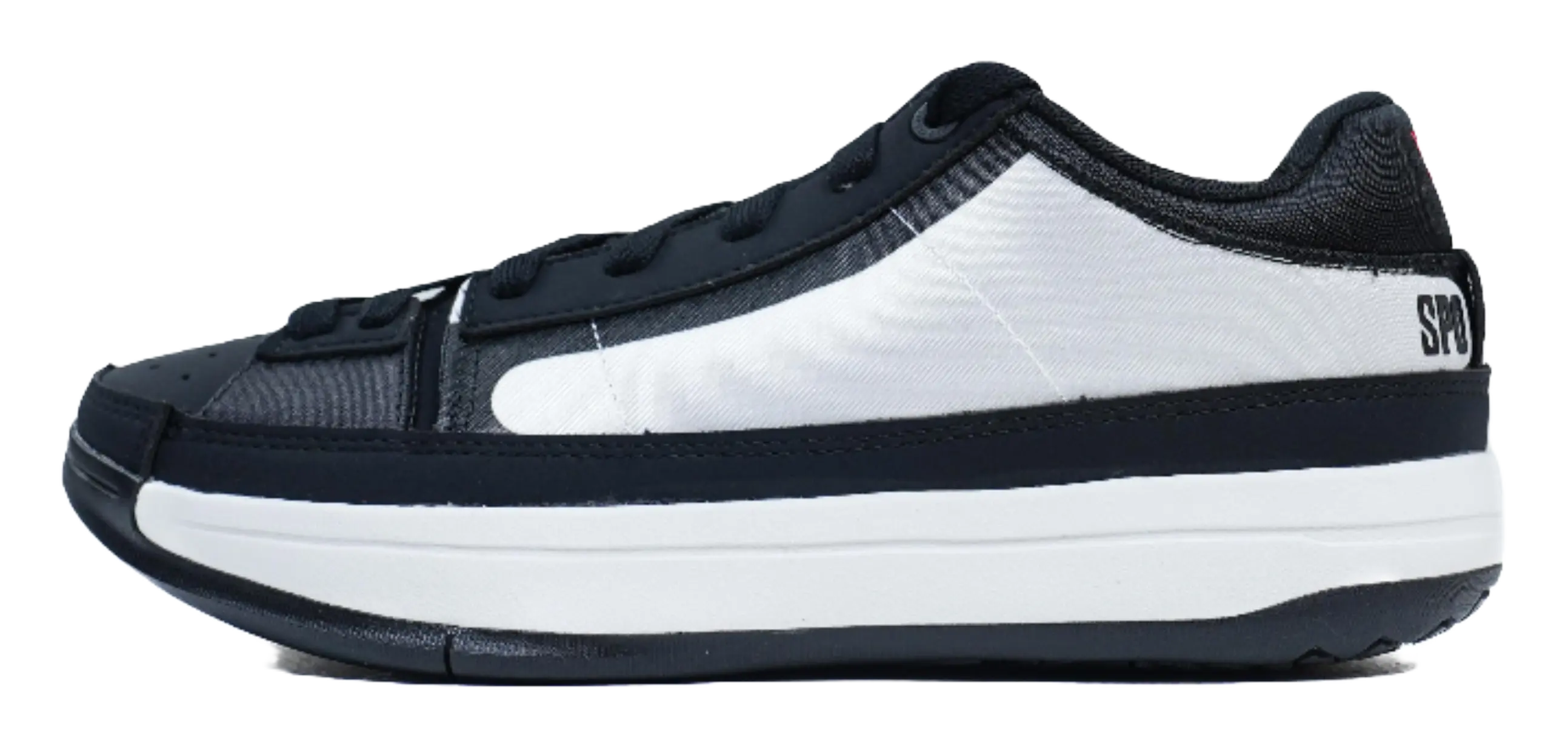 Serious Player Only SPO  Easy1 - Black White Basketball Shoes for Men 