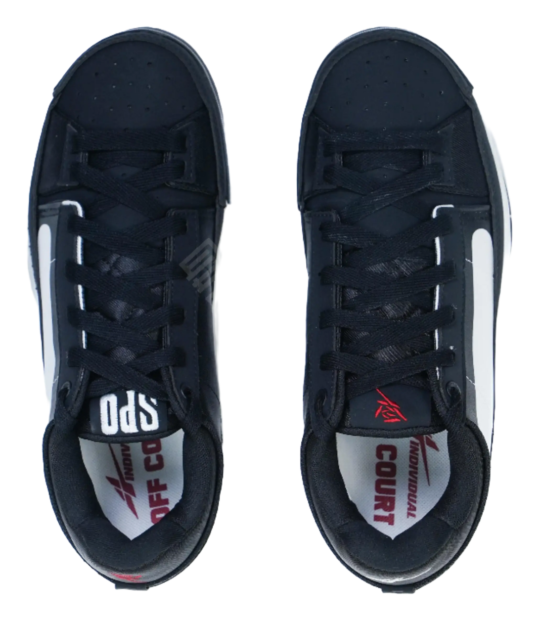 Serious Player Only SPO  Easy1 - Black White Basketball Shoes for Men 