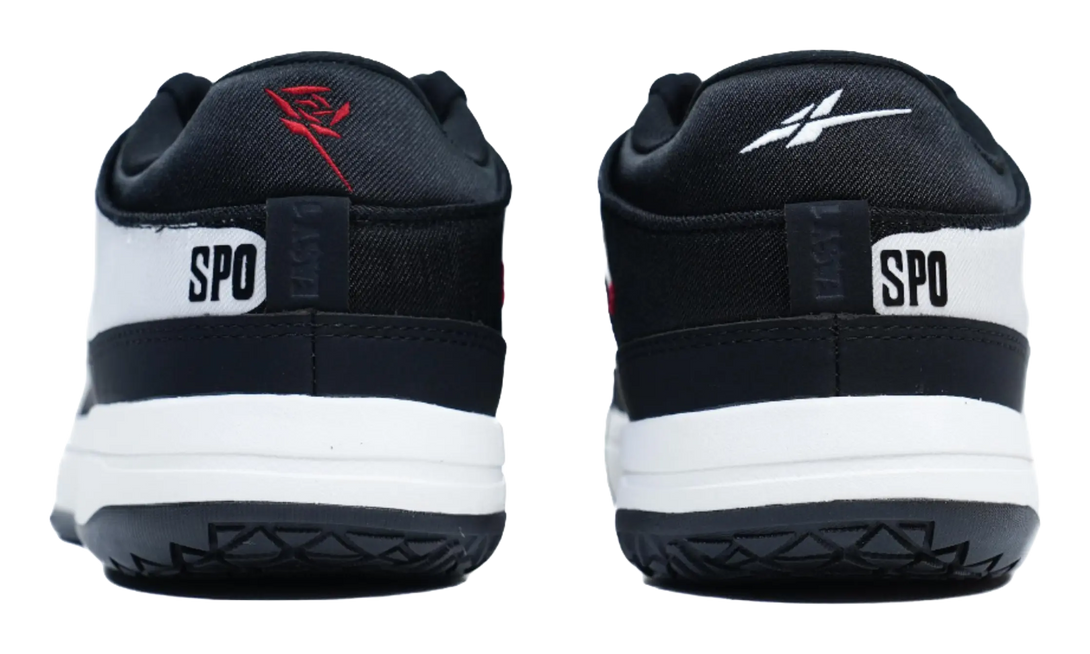 Serious Player Only SPO  Easy1 - Black White Basketball Shoes for Men 