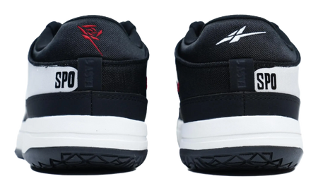 Serious Player Only SPO  Easy1 - Black White Basketball Shoes for Men 