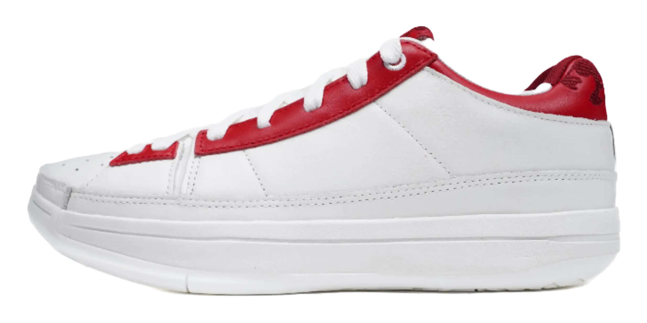 Serious Player Only SPO Easy1 Exclusion Point - White Red Basketball Shoes for Unisex 