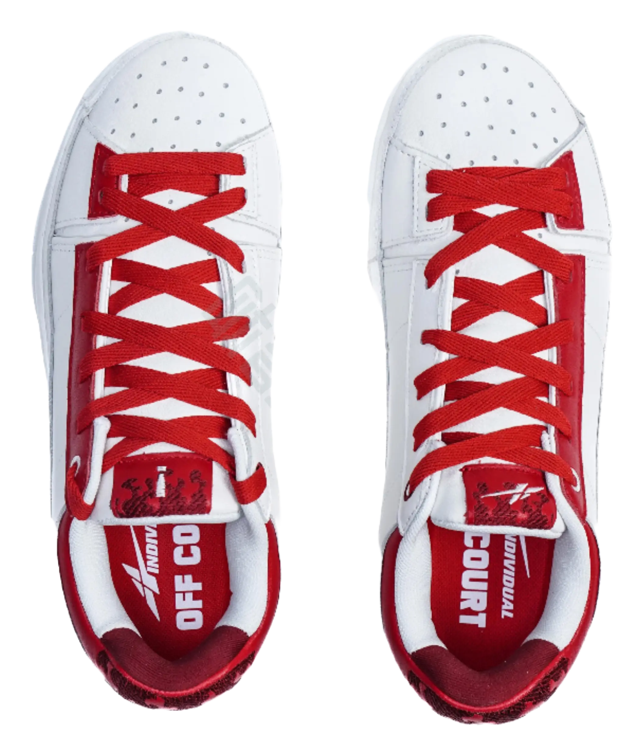 Serious Player Only SPO Easy1 Exclusion Point - White Red Basketball Shoes for Unisex 