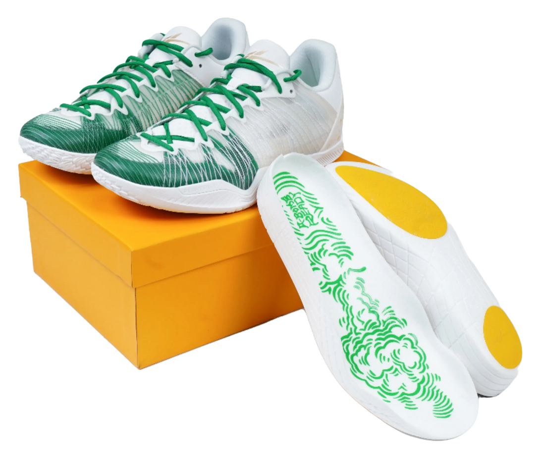 Serious Player Only SPO Player 1 - Green White Basketball Shoes for Men 
