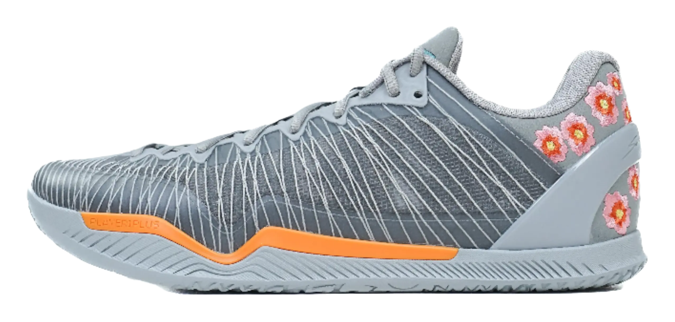 Serious Player Only SPO Player 1 Plus Cactus flower - Gray Basketball Shoes for Men 