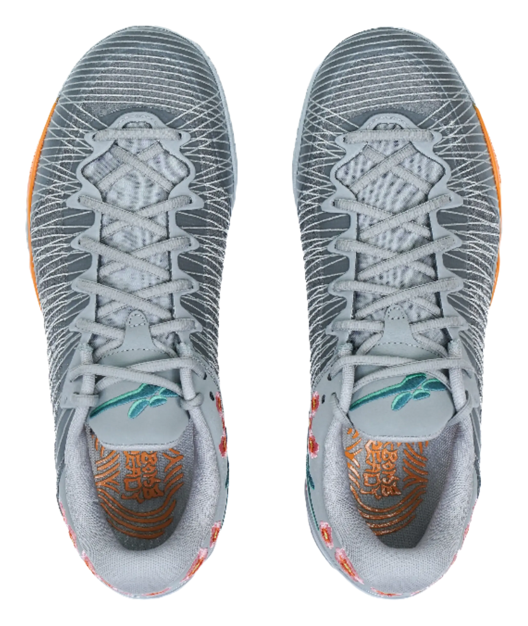 Serious Player Only SPO Player 1 Plus Cactus flower - Gray Basketball Shoes for Men 