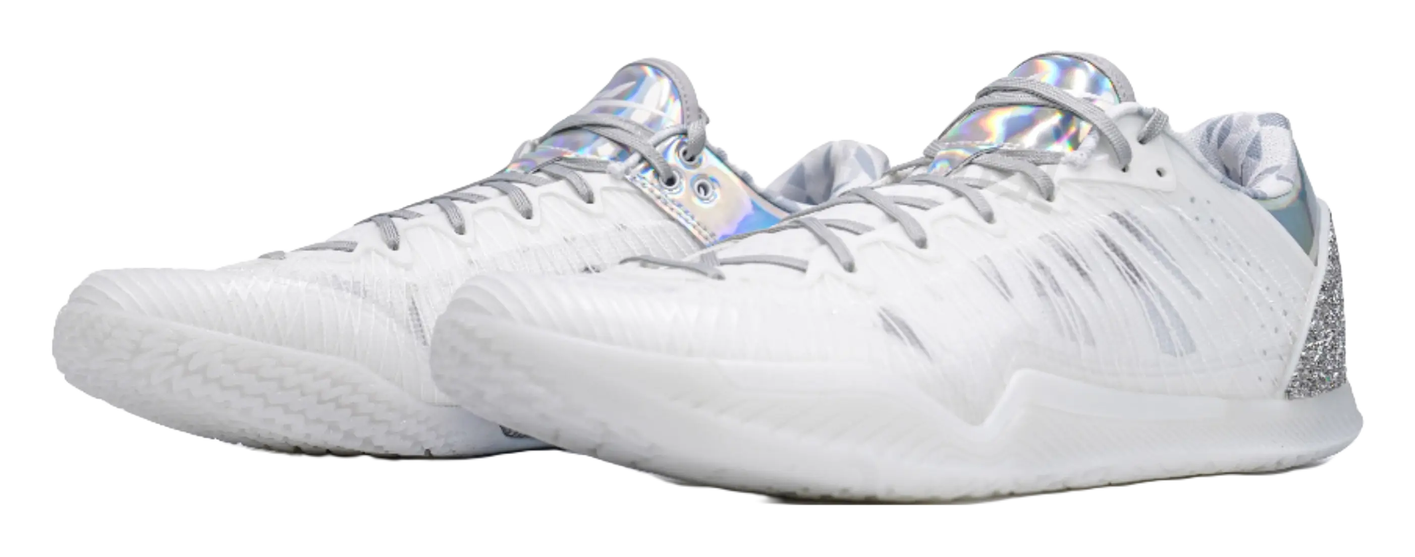 Serious Player Only SPO Player 1 Plus Phantom - White Gray Basketball Shoes for Men 