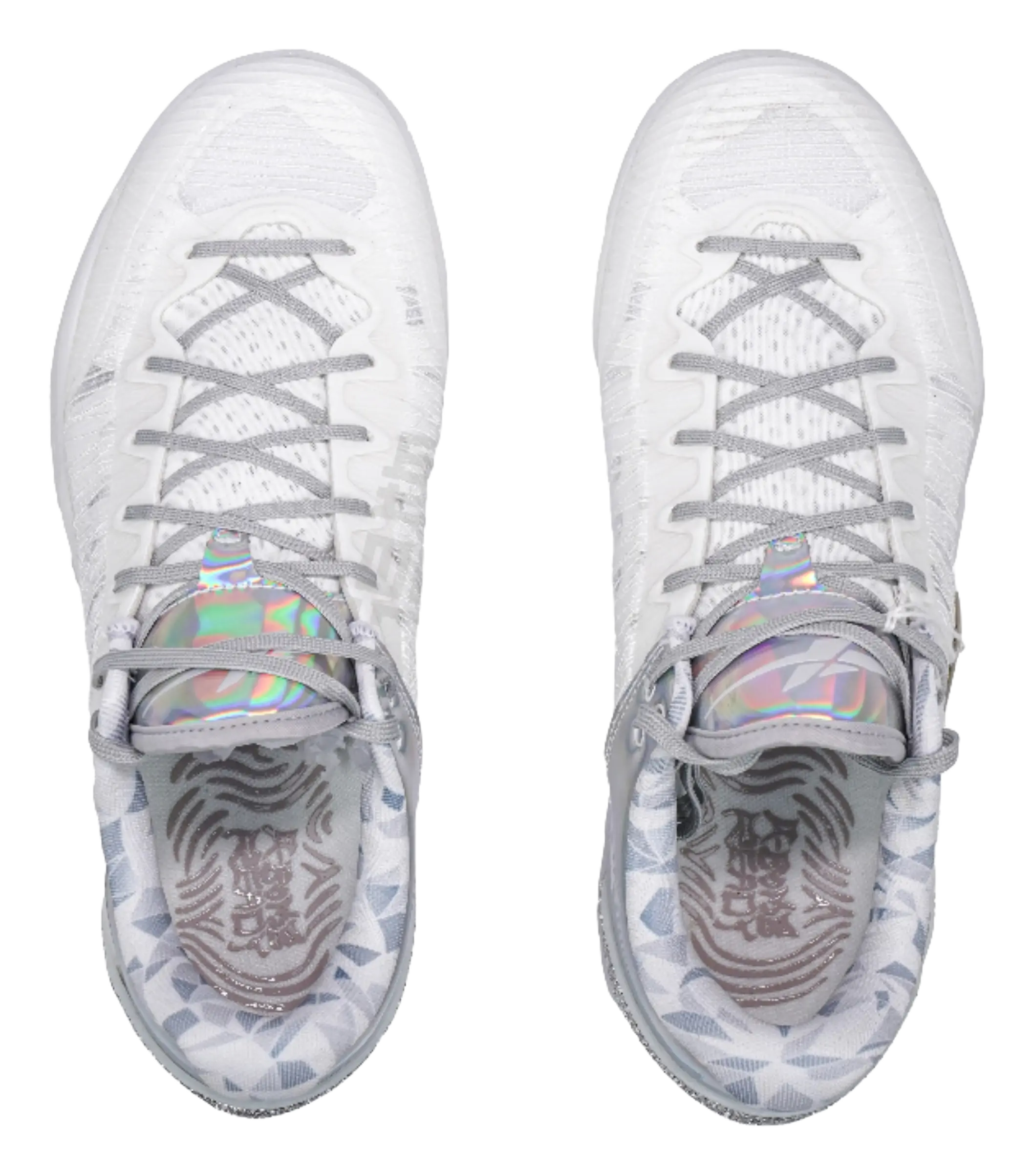 Serious Player Only SPO Player 1 Plus Phantom - White Gray Basketball Shoes for Men 