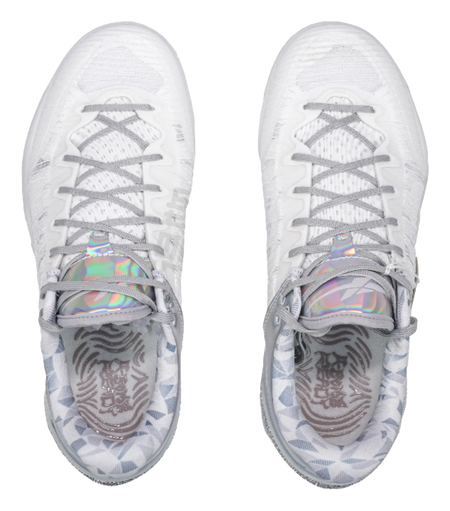 Serious Player Only SPO Player 1 Plus Phantom - White Gray Basketball Shoes for Men 