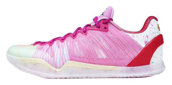 Serious Player Only SPO Player 1 - White Pink Basketball Shoes for Men 