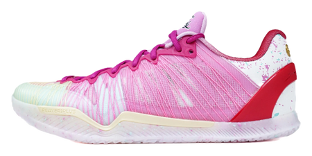 Serious Player Only SPO Player 1 - White Pink Basketball Shoes for Men 