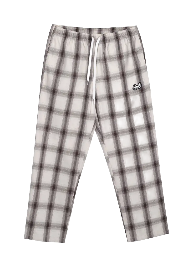 Slamble Casual Pants Unisex Moderate Straight Fit Pants  vjsneaker.com