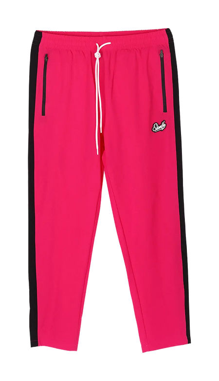 Slamble Knitted Sweatpants Unisex Thin Straight Fit Pants  vjsneaker.com