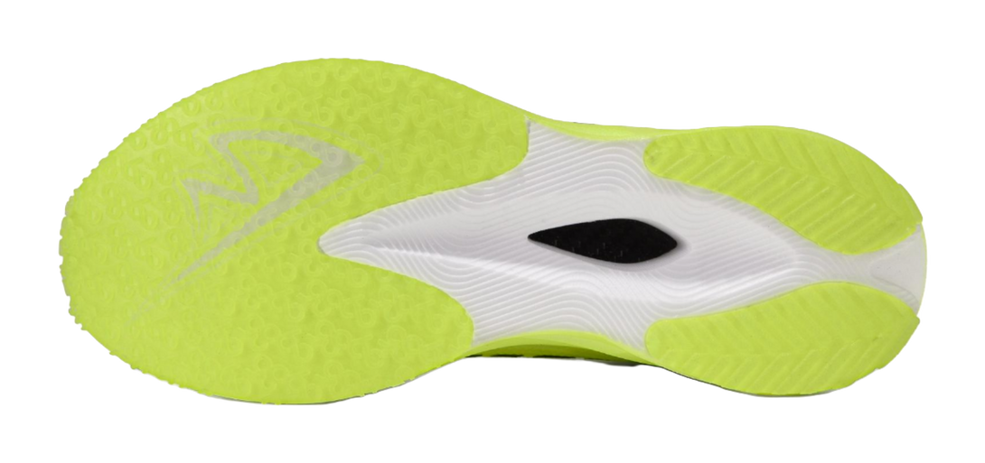 Sonic Cat Cushioned Slip Resistant Abrasion Resistant Low Top Carbon Plate Training Running Shoes Unisex Neon Green 