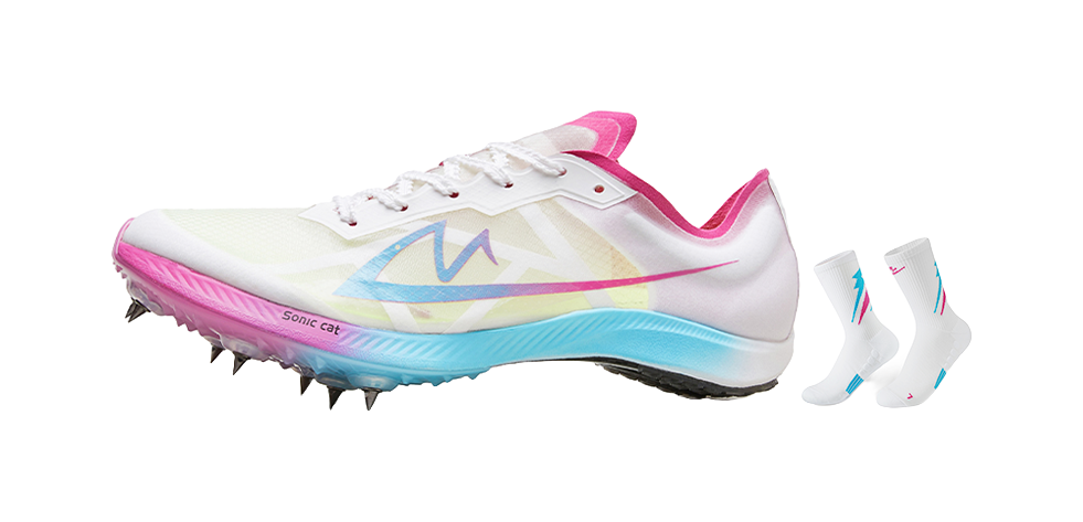 Sonic Cat Explosion S1 Running Shoes Unisex Low top Purple 