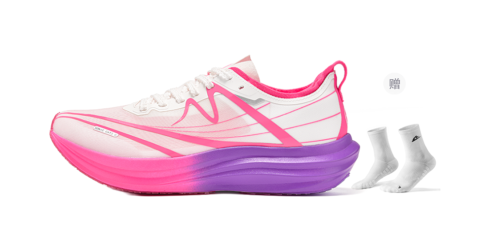 Sonic Cat Reverse Heaven 3.0 Running Shoes Unisex Low top Pink 