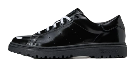 Stan Smith SpongeBob SquarePants x Stan Smith Adidas Originals Freizeit Black Patent Leather  vjsneaker.com