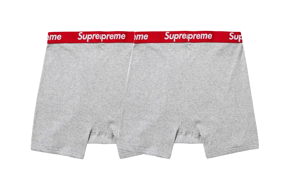 Supreme Hanes boxers pack of two  vjsneaker.com