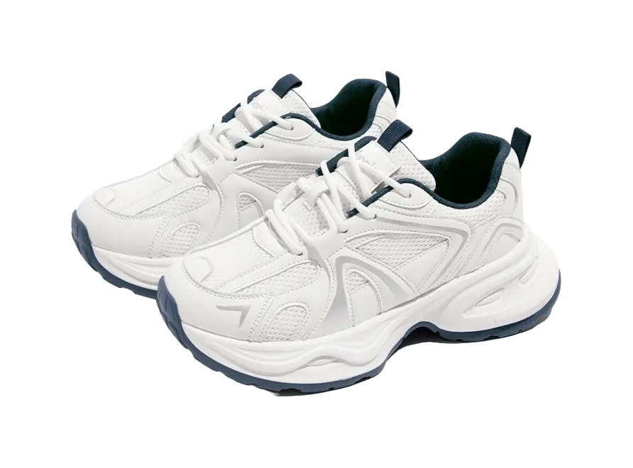 TUOPIN Abrasion Resistant, Breathable, Lightweight, Height Increasing Low top Chunky Sneakers Unisex  VJSNEAKER
