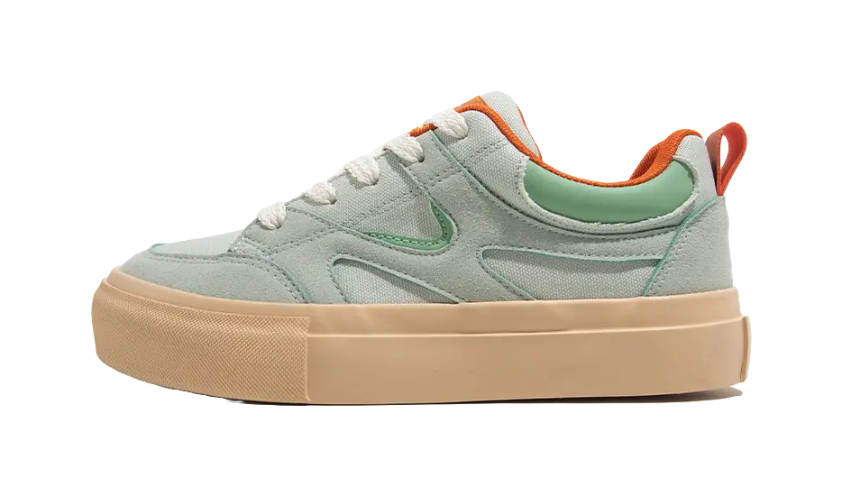 TUOPIN Cleanfit White Sneakers Lightweight And Breathable Low top Skateboard Shoes Unisex 