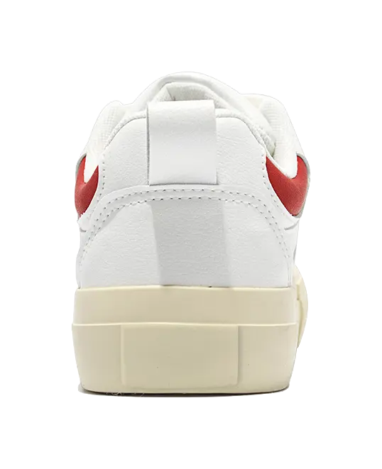 TUOPIN Cleanfit White Sneakers Lightweight And Breathable Low top Skateboard Shoes Unisex 